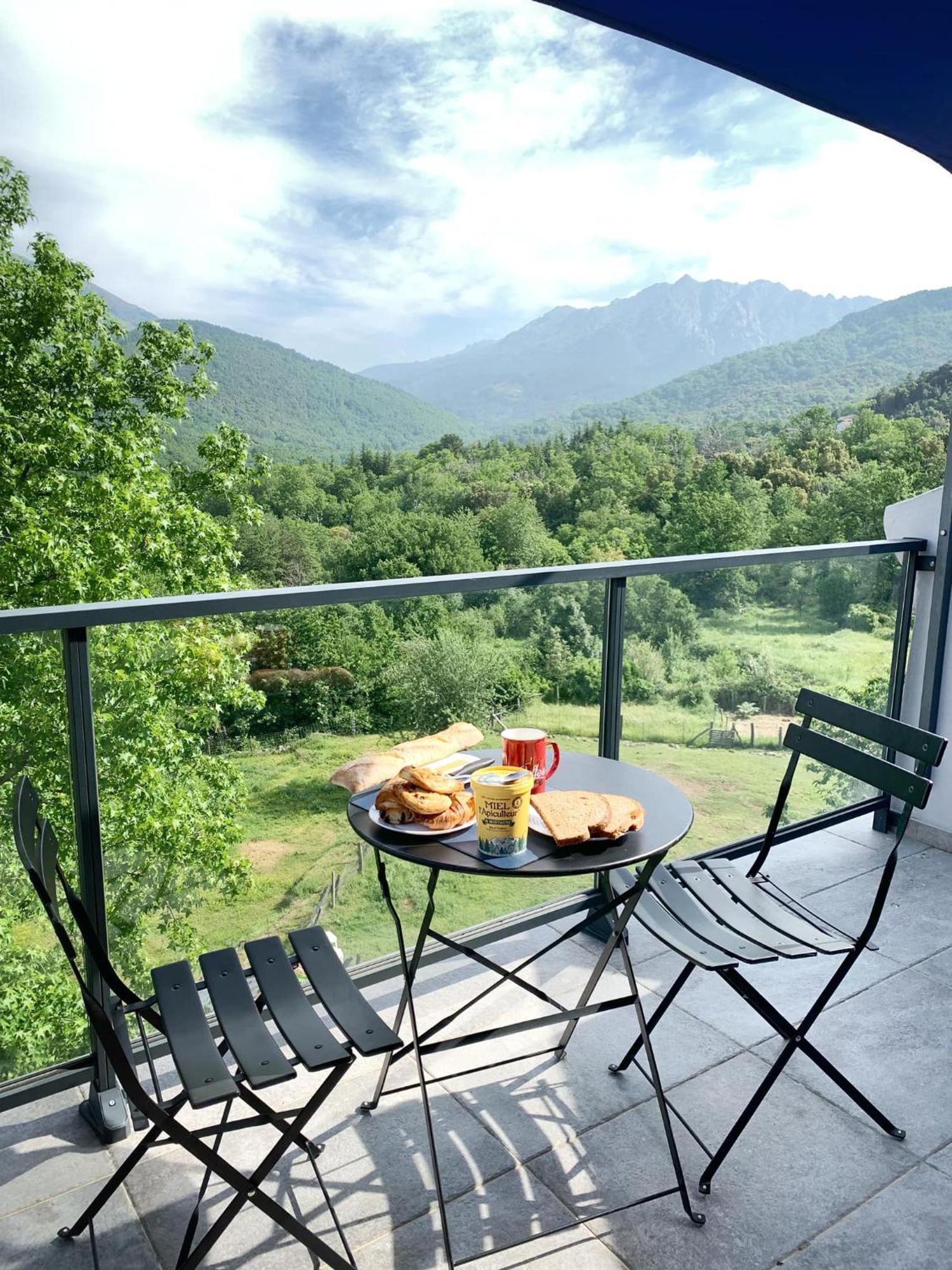 Le Relais Des Cols Hotell Cozzano Exteriör bild